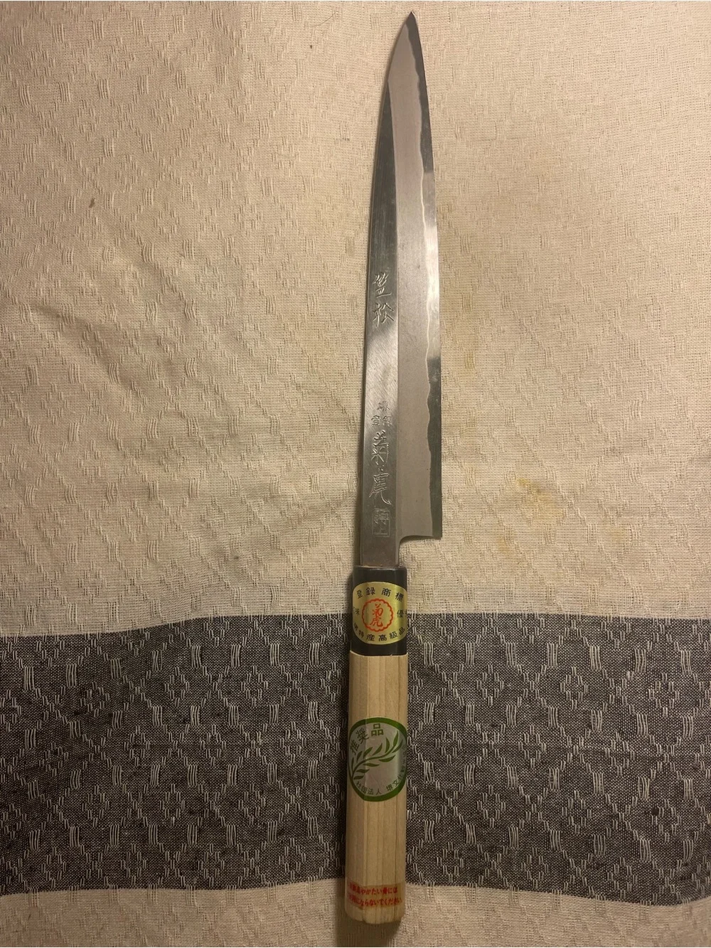 Japanese Yanagiba Knife 210mm Sakai Kikutora 堺菊虎 特上  kitchen knife